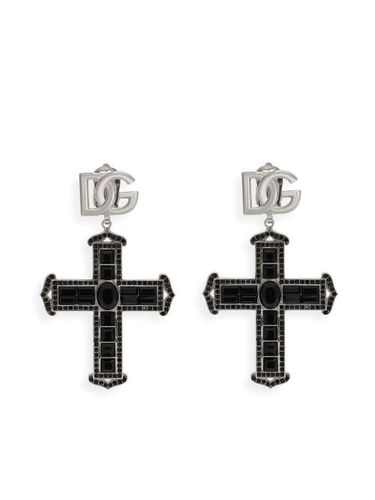 Boucles d'oreilles à ornement strassés KIM DOLCE&GABBANA - Dolce & Gabbana - Modalova