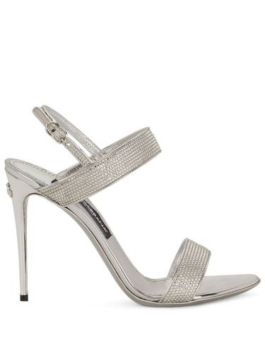 Sandales à ornements en cristal - Dolce & Gabbana - Modalova
