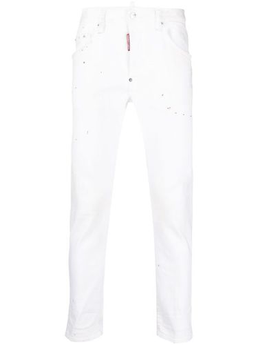 Jean skinny Skater à effet taches de peinture - DSQUARED2 - Modalova