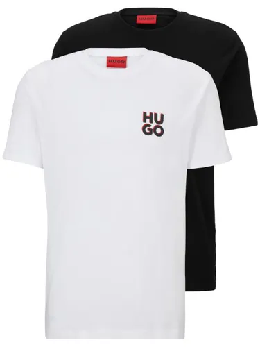 T-shirt Dimento en coton (lot de deux) - HUGO - Modalova