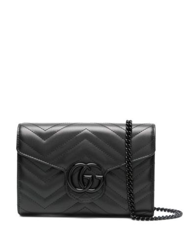 Gucci mini sac GG Marmont - Noir - Gucci - Modalova