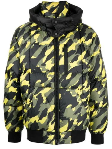 Veste bomber à imprimé camouflage - Moose Knuckles - Modalova