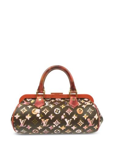 Mini sac Papillon Monogram Watercolour (2008) - Louis Vuitton Pre-Owned - Modalova