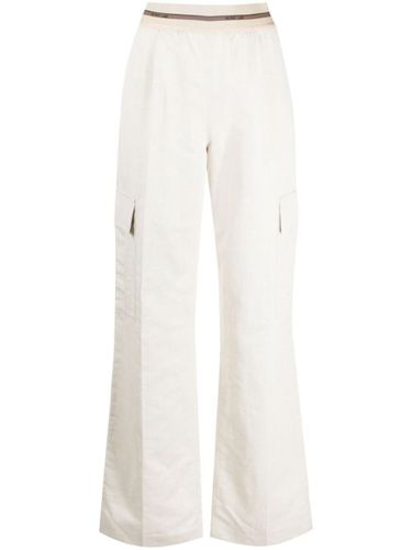 Pantalon court à taille à logo - Helmut Lang - Modalova