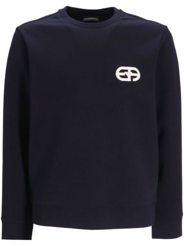 Sweat à patch logo - Emporio Armani - Modalova