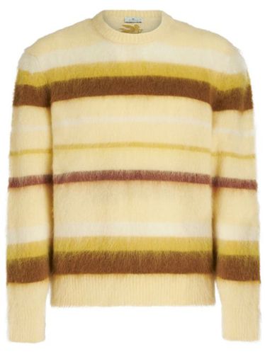 Pull en mohair mélangé à rayures - ETRO - Modalova