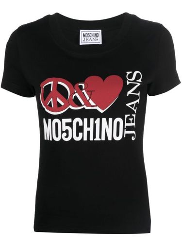 T-shirt à logo imprimé - MOSCHINO JEANS - Modalova