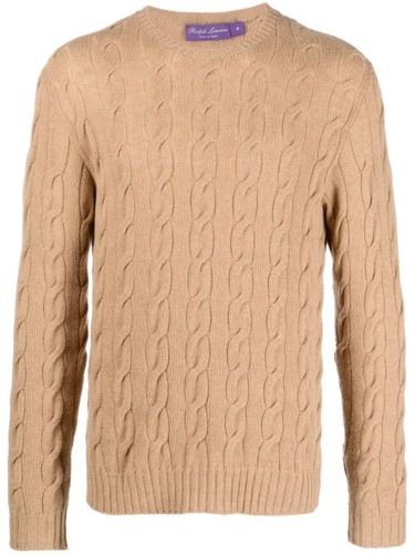 Pull en cachemire à maille torsadée - Ralph Lauren Purple Label - Modalova