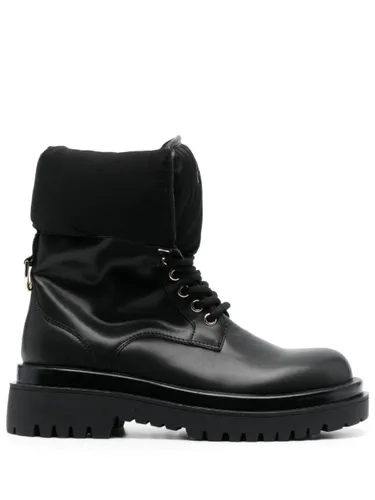 Bottines à logo imprimé - Versace Jeans Couture - Modalova