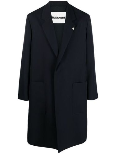 Manteau en laine à simple boutonnage - Jil Sander - Modalova