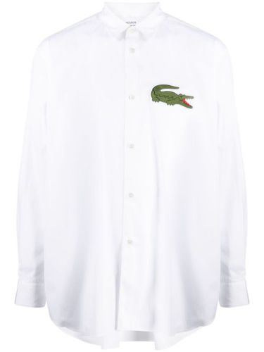 X Lacoste chemise à patch logo - Comme Des Garçons Shirt - Modalova