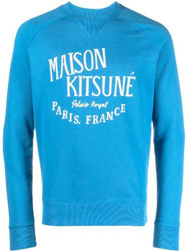 Sweat en coton à logo imprimé - Maison Kitsuné - Modalova