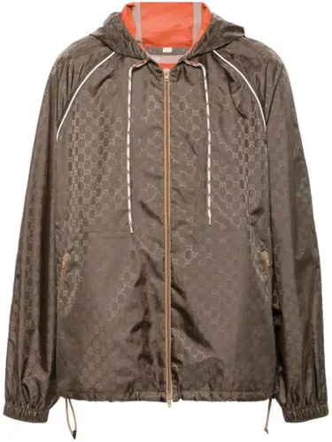 Veste zippée à logo GG - Gucci - Modalova