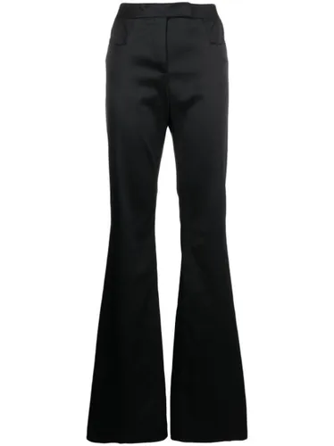 Pantalon en satin à coupe évasée - TOM FORD - Modalova