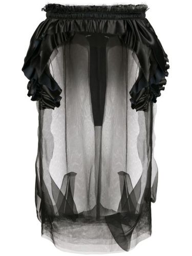 Jupe mi-longue Décortiqué en tulle - Maison Margiela - Modalova
