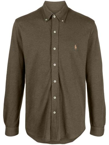 Chemise en coton à motif brodé - Polo Ralph Lauren - Modalova
