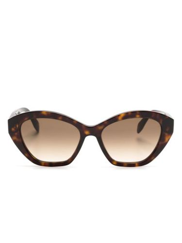 Lunettes de soleil à monture papillon - Alexander McQueen Eyewear - Modalova