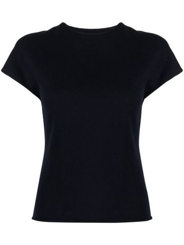 T-shirt en laine mélangée à manches courtes - Vince - Modalova