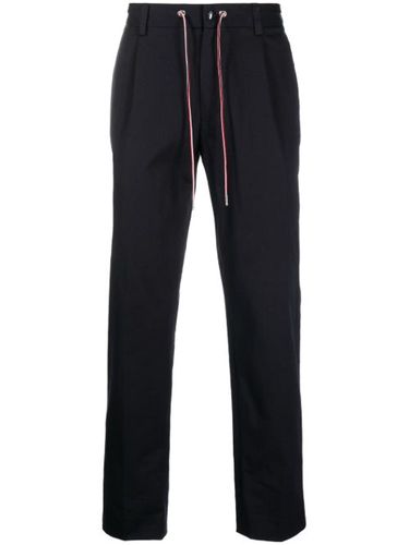 Pantalon droit à lien de resserrage - Moncler - Modalova