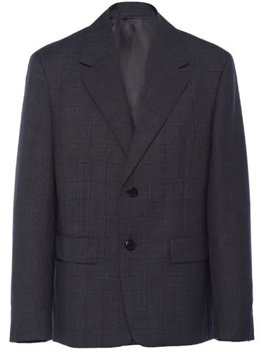 Blazer à carreaux Prince de Galles - Prada - Modalova