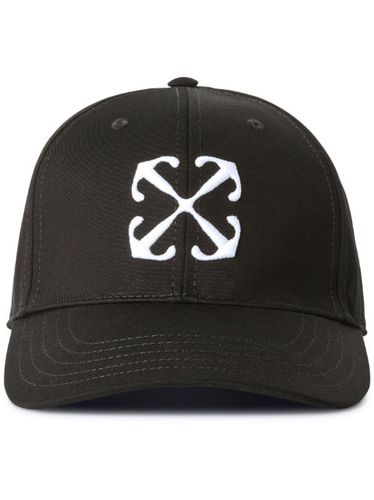 Casquette en coton à logo Arrows brodé - Off-White - Modalova