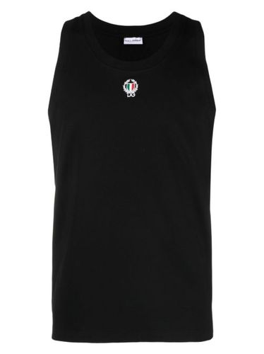 Débardeur à logo brodé - Dolce & Gabbana - Modalova
