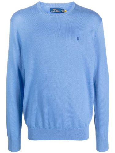 Pull en coton mélangé à logo brodé - Polo Ralph Lauren - Modalova