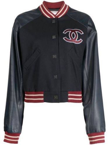 Veste bomber Sports Lineà logo appliqué (2004) - CHANEL Pre-Owned - Modalova