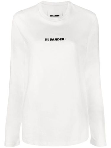 Sweat en coton à logo imprimé - Jil Sander - Modalova