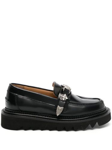 Mocassins en cuir à détails de clous - Toga Pulla - Modalova