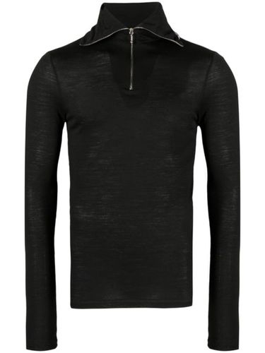 T-shirt zippé à logo imprimé - Jil Sander - Modalova