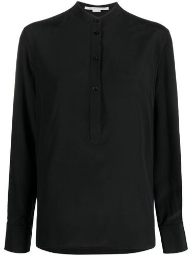 Blouse en soie à col officier - Stella McCartney - Modalova