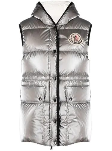 Gilet matelassé à capuche - Moncler - Modalova