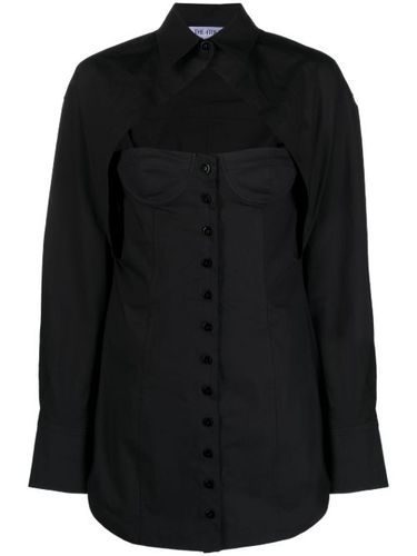 Robe-chemise à design de corset - The Attico - Modalova
