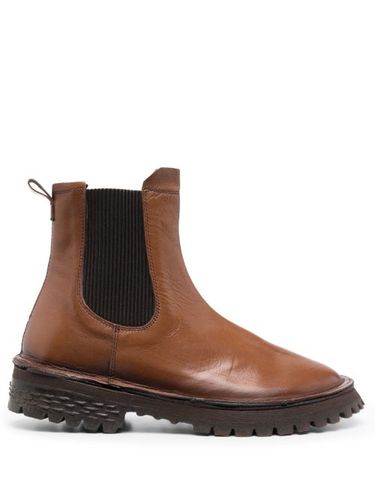 Moma bottines en cuir - Marron - Moma - Modalova