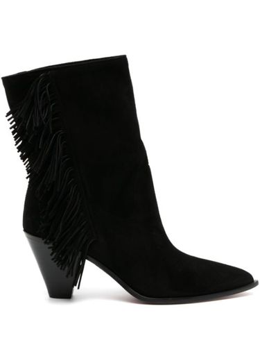 Bottines à franges 75 mm - Aquazzura - Modalova