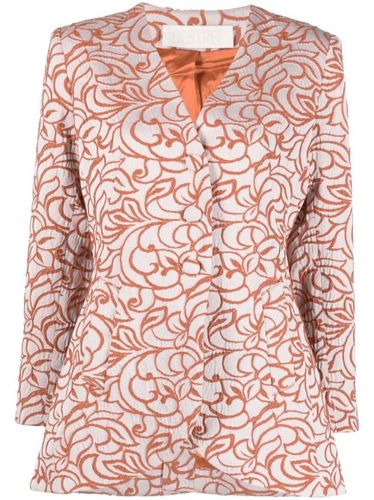 Veste boutonnée Bridget en jacquard - DESTREE - Modalova