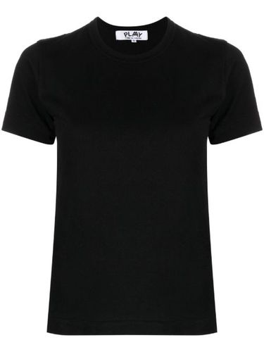 T-shirt en coton à patch logo - Comme Des Garçons Play - Modalova