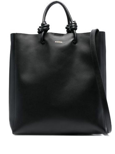 Sac cabas en cuir à détail noué - Jil Sander - Modalova