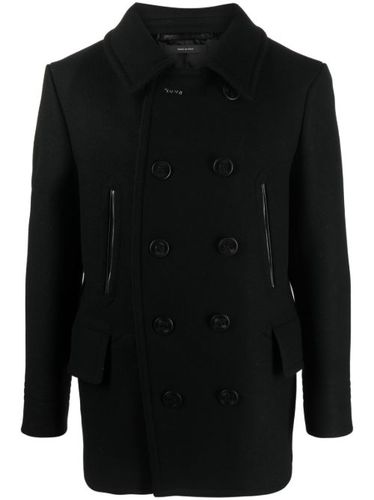Caban texturé en laine mélangée - TOM FORD - Modalova