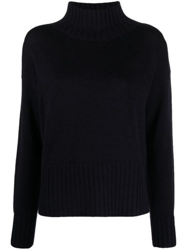 Pull en laine mérinos à col roulé - Drumohr - Modalova