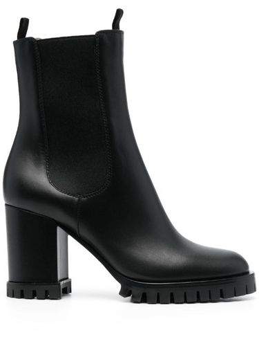 Bottines en cuir 90 mm - Gianvito Rossi - Modalova