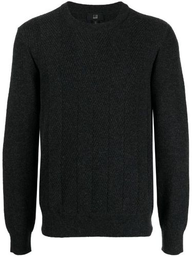 Pull en laine à col rond - Dunhill - Modalova