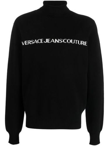 Pull imprimé à col roulé - Versace Jeans Couture - Modalova