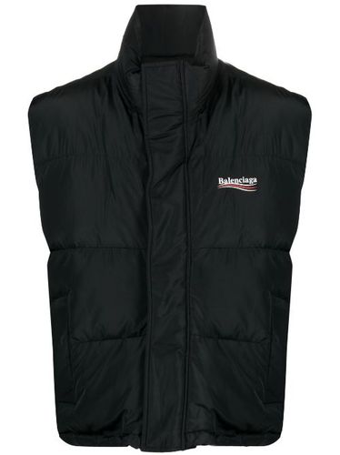 Gilet matelassé Cocoon à logo imprimé - Balenciaga - Modalova