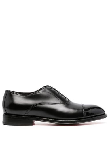 Mocassins en cuir à lacets - Santoni - Modalova