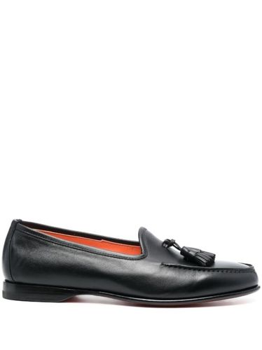 Mocassins Andrea en cuir à glands - Santoni - Modalova