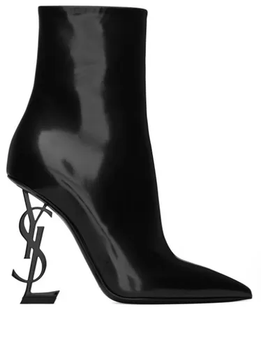 Bottines Opyum 110 mm en cuir - Saint Laurent - Modalova