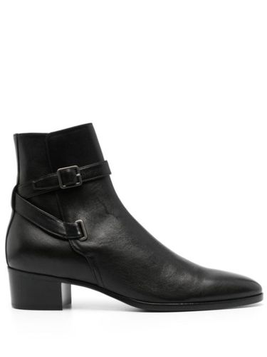 Bottines Dorian Jodhpur 45 mm en cuir - Saint Laurent - Modalova