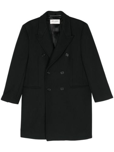 Manteau à boutonnière - Saint Laurent - Modalova